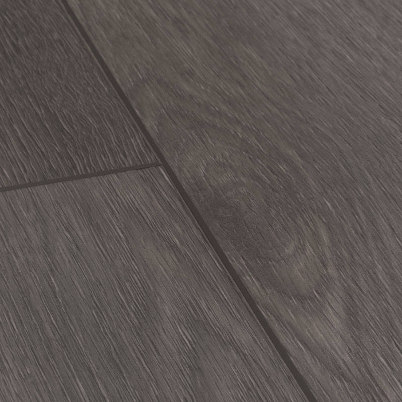 QS Balance Silk Oak Dark Grey Vinyl Click Swatch Edges