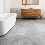 Gerbür Aqua Click Stone JIN GBACST 14 Texture Bathroom Vinyl Click Tiles