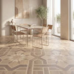 RP Chelsea Square Art Mosaic Tawny 15 DINNING
