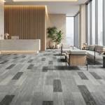 british carpet mills autumn blue and grey carpet in office waiting area