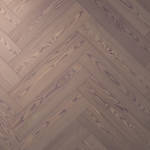 SH Castle Chocolate 07 Engineered Wood Flooring Eternal Herringbone Swatch