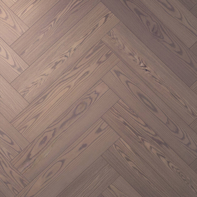 SH Castle Chocolate 07 Engineered Wood Flooring Eternal Herringbone Swatch