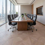 RP Chelsea Square Gilded Lines New Basil 18 Office Boardroom Parquetry Wood Flooring