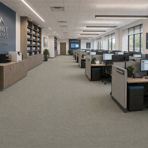 Anemone Carpet Tiles CRP BLT ANMN 05 Hall In Modern Office