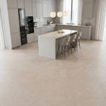 RP Chelsea Square Elegant Wave Steel 22 Kitchen Parquetry Wood Flooring