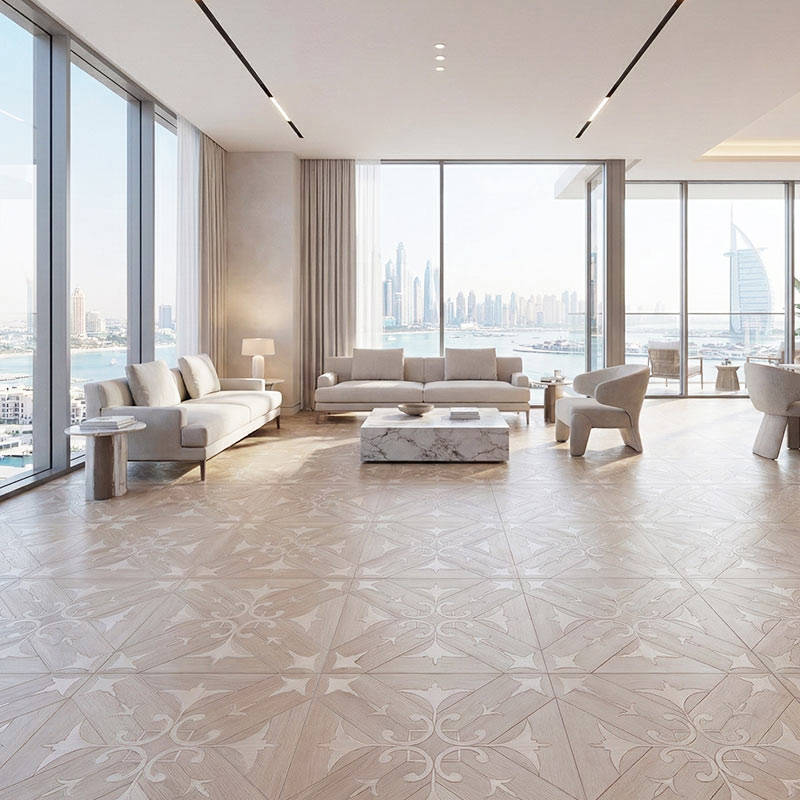 RP Chelsea Square Chantilly Mist 07 Modern Living Room