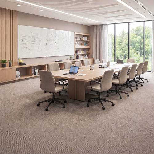 Wall To Wall Carpet Tiles Balta Goal CRP BLT GOAL 3 Executive Seminar Preparation Room