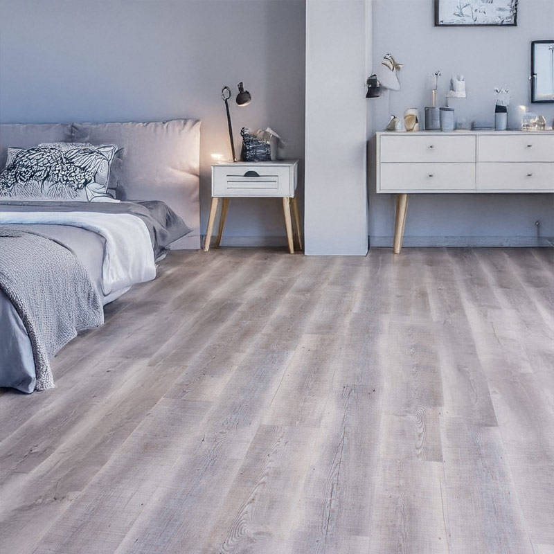 Gerbür Essential Polar Barnwood Lvt Flooring Bed Room