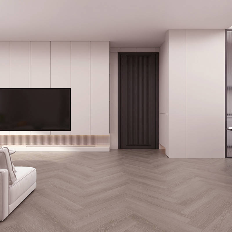 Gerbür Vinyl Click Herringbone GB SIG HRB 08 Umberwood Living Room