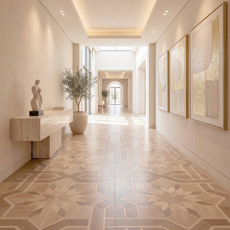 RP Chelsea Square Art Mosaic Dawn 09 Hotal Hallway