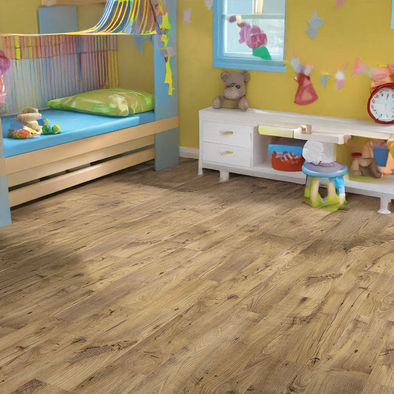 QS Balance Vintage Chestnut Natural Vinyl Click Kids Room