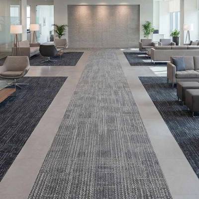 british carpet mills casini 571 carpet tiles in office waiting area