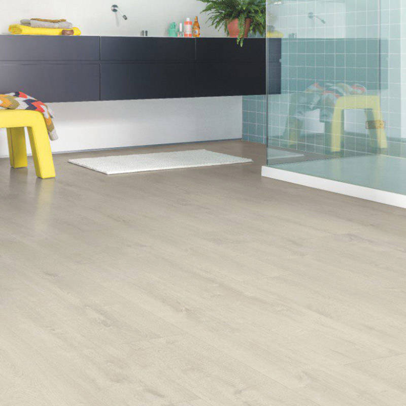 QS Balance Velvet Oak Light Vinyl Click Bathroom