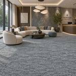 Viper 559 Carpet Tiles Hospitality Lounge With Textured Carpet