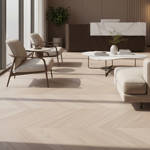 RP Chevron Sandcastle 10 Engineered Wood Flooring Reception