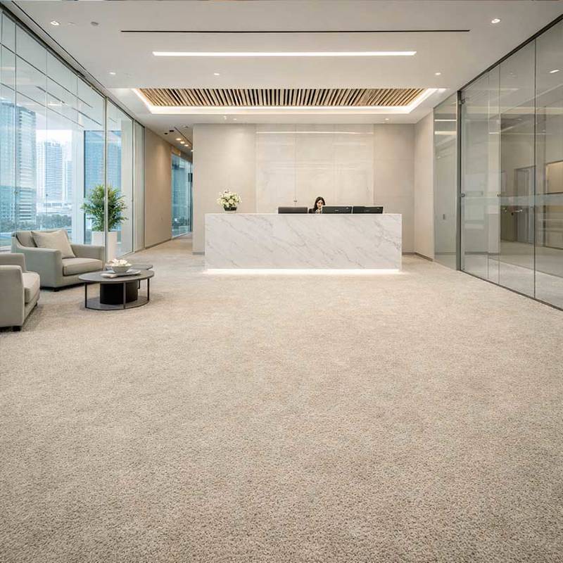 duchesse deluxe 4 wall to wall carpet in reception