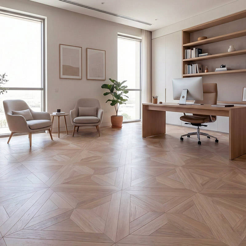 RP Chelsea Square Gilded Lines Cask 16 Home Office Parquetry Wood Flooring