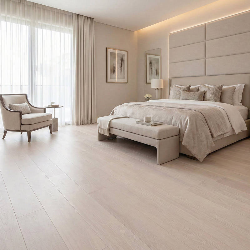 RP Bernera Supreme Linenwood 02 Swatch Engineered Wood Flooring Bedroom