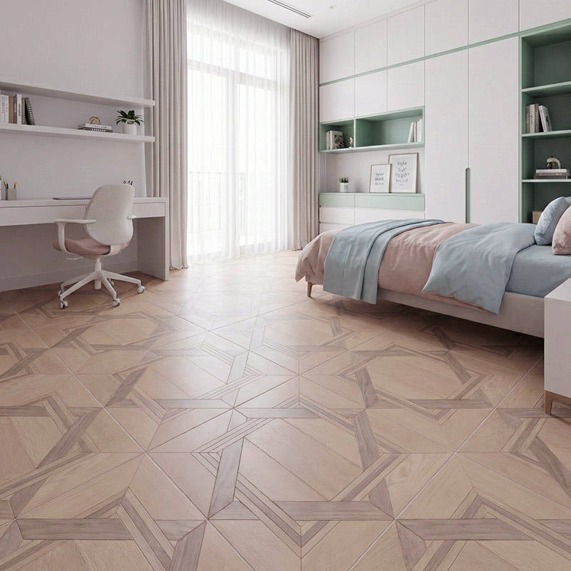 RP Chelsea Square Linear Vogue Sandcastle 10 Kids Room Parquetry Wood Flooring