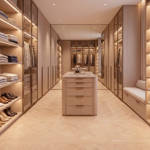 RP Chelsea Square Versailles Honeycombe 13 Parquetry Wood Flooring Dressingroom