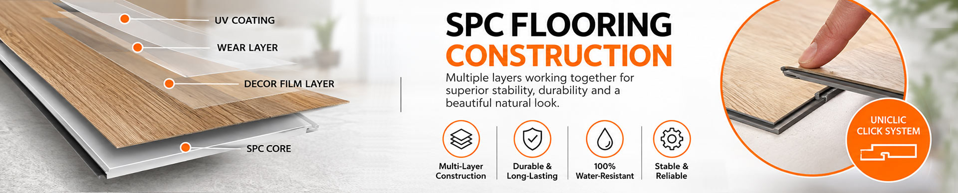 SPC Banners Herrinbonge Construction