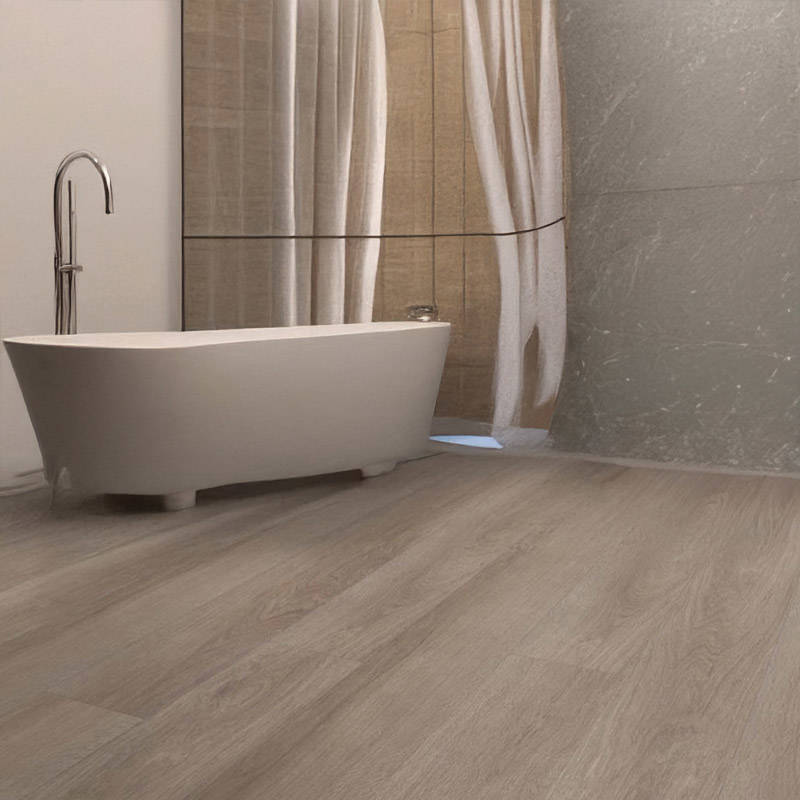QS Pulse Vineyard Oak Brown Vinyl Click Bathroom