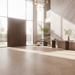 RP Boa Hybrid Herringbone Tawny 15 Engineered Wood Flooring Luxury Villa Entrance Engineered Wood Flooring