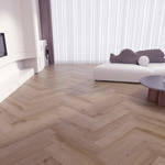 Gerbür Vinyl Click Herringbone GB SIG HRB 07 Tudar Oak Modern Living Room Lvt Flooring