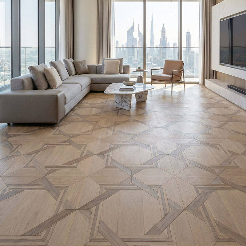 RP Chelsea Square Linear Vogue Tawny 15 Apartment Livingroom Parquetry Wood Flooring