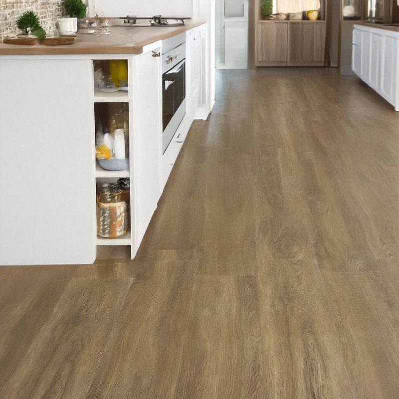 gerbur aqua click nutmeg vinyl click flooring in kitchen