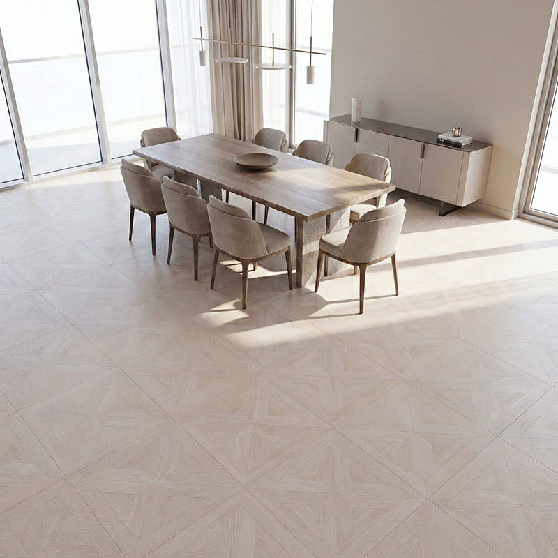 RP Chelsea Square Gilded Lines Mist 07 Dinning Parquetry Wood Flooring
