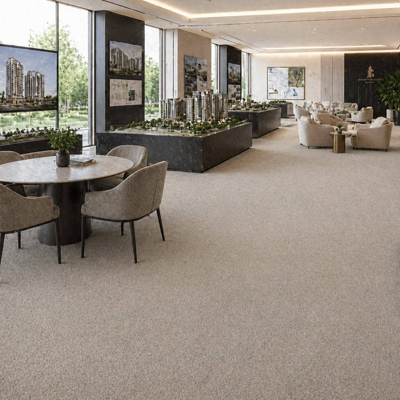 Wall To Wall Carpet Tiles Balta Primrose CRP BLT PRIM 06 Balata Primrose Wall To Wall Carpet CRP BLT PRIM 06 Modern Real Estate Showroom Interior