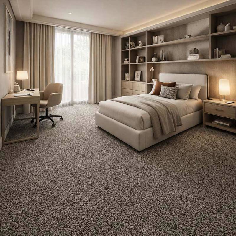 Wall To Wall Carpet For Villa Bedroom With Study Corner CRP BEAUL OPT 01