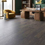 SH Charcoal 10 Engineered Wood Flooring Decorum Office Wood Flooring