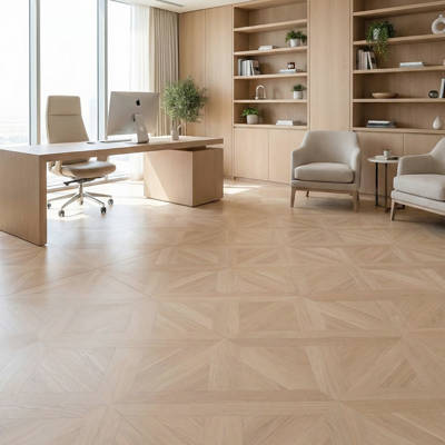 RP Chelsea Square Gilded Lines Honeycombe 13 Home Office Parquetry Wood Flooring