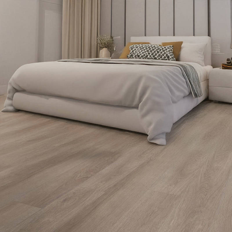QS Pulse Vineyard Oak Brown Vinyl Click Bedroom Interior
