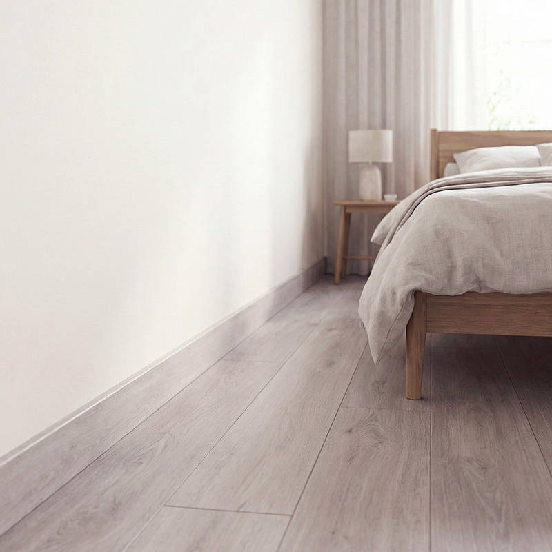 Gerbür Platinum Oak GB SKT LAM 06 Matching Skirtings For Bedroom