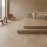 RP Chelsea Square Elegant Wave Dove 14 Parquetry Wood Flooring Villa Lounge