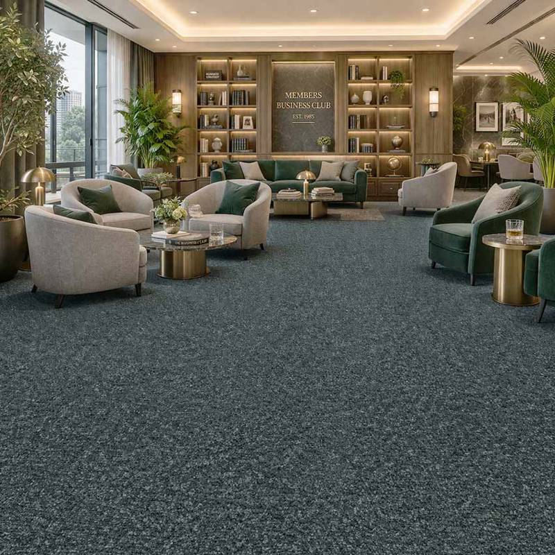 Shark 980 Carpet Tiles Business Club Lounge Interior
