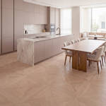 RP Chelsea Square Elegant Wave Honeycomb 13 Parquetry Wood Flooring Kitchen