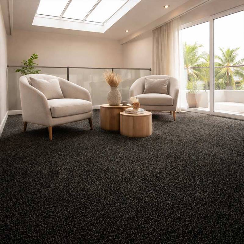 Wall To Wall Carpet For Modern Lounge With Palm CRP BEAUL OPT 07