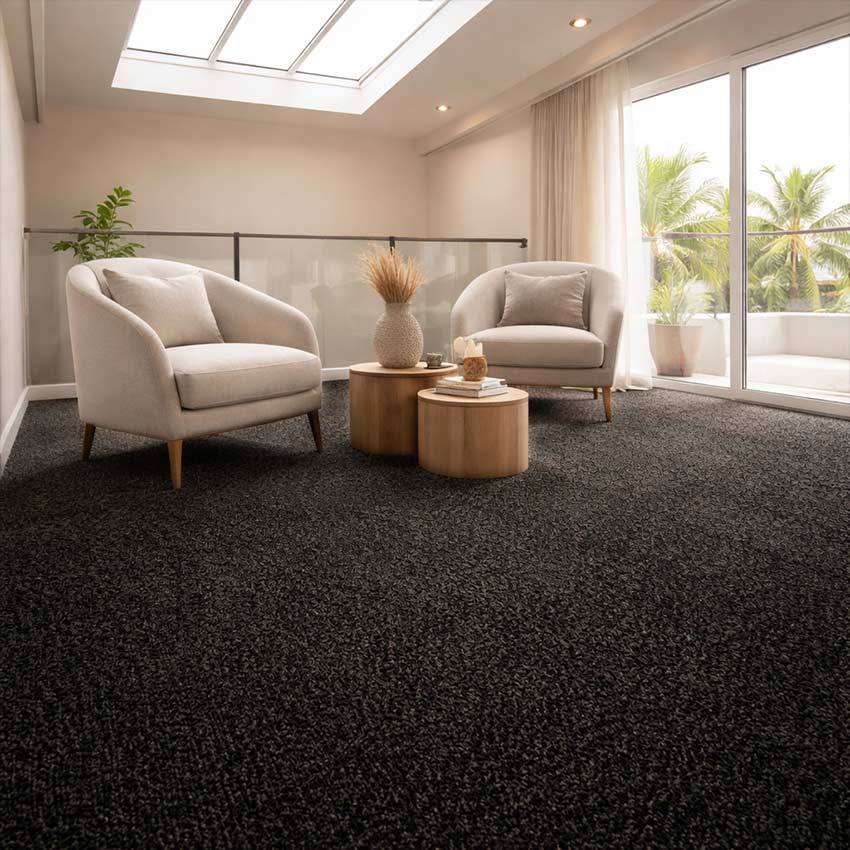 Wall To Wall Carpet For Modern Lounge With Palm CRP BEAUL OPT 07