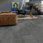 QS Ambient Grey Slate Guest Room Vinyl Click