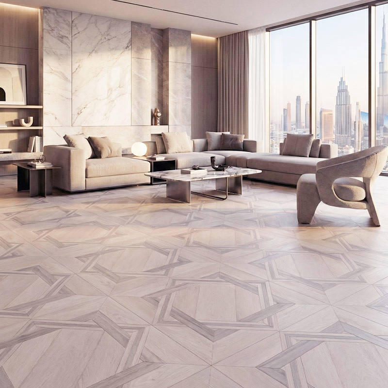RP Chelsea Square Linear Vogue Ivory 06 Livingroom Parquetry Wood Flooring