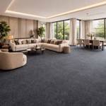 Wall To Wall Carpet Tiles Balta Lily CRP BLT LIL 05 Villa Open Plan Living And Dining Hall