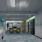 british carpet mills tornado 5 carpet tiles in library