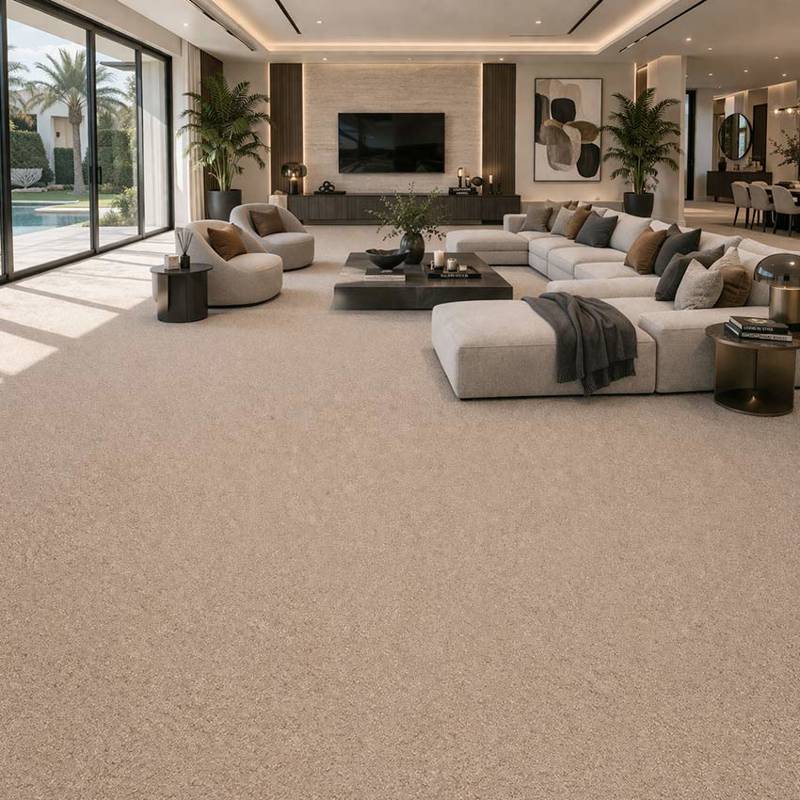 Amaryllis Carpet Tiles CRP BLT AMRS 05 Spacious Modern Villa Living Room