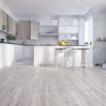 verdi evening oak gerbur laminate flooring in kitchen