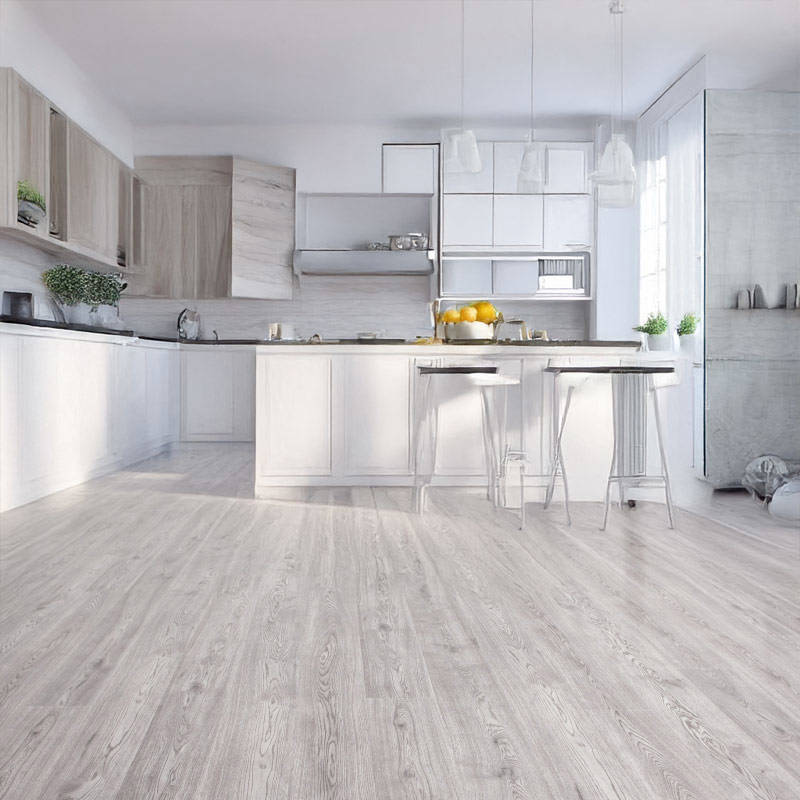 verdi evening oak gerbur laminate flooring in kitchen