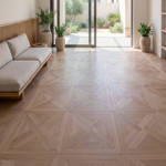 RP Chelsea Square Elegant Wave New England 17 Parquetry Wood Flooring Livingroom